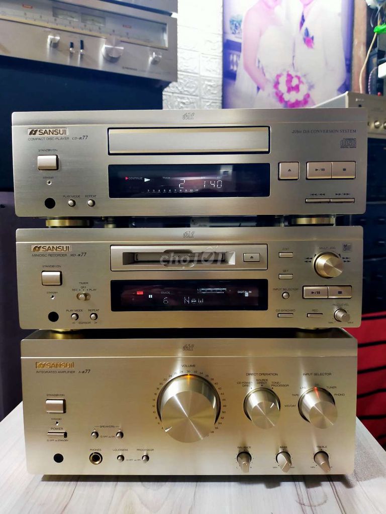 Compo Sansui model @77. Mua bán Tivi, Âm thanh tại Quận 6 Tp Hồ Chí Minh được đăng bởi Huỳnh Châu Trí hình 1