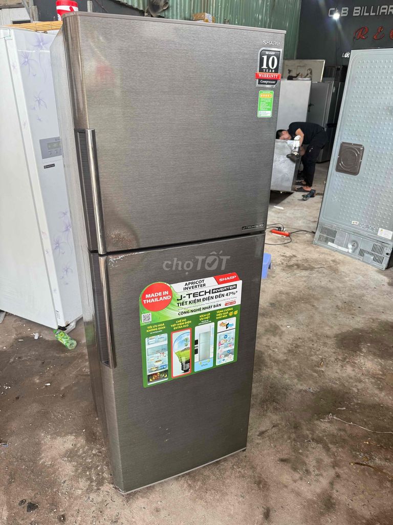 Tủ lạnh Sharp J-Tech 314l Xám inverter. Mua bán Tủ lạnh tại Thành phố Thủ Đức Tp Hồ Chí Minh được đăng bởi Nam Huỳnh hình 1