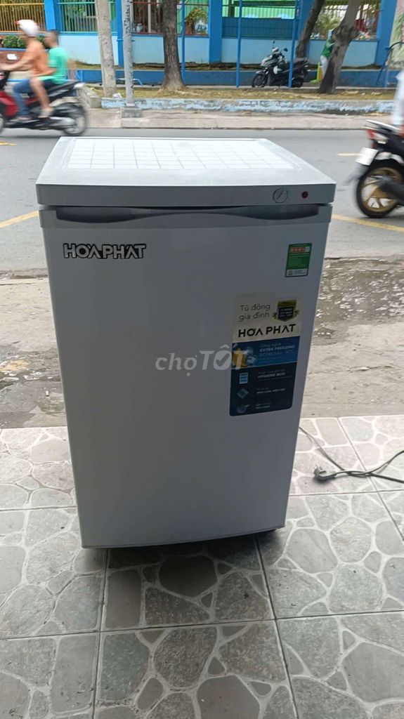 Tủ đông Hòa Phát 106 lít zin 100% chạy lạnh tốt . Mua bán Tủ lạnh tại Quận 12 Tp Hồ Chí Minh được đăng bởi Nguyễn Thị Cẩm Tiên hình 1