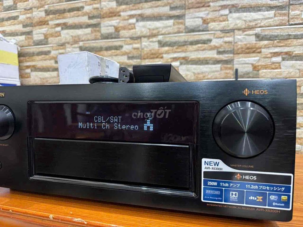 Amply DENON AVR-X6300H ultra 4K - WIFI - Bluetooth. Mua bán Tivi, Âm thanh tại Quận Tân Phú Tp Hồ Chí Minh được đăng bởi Quân minh hình 1
