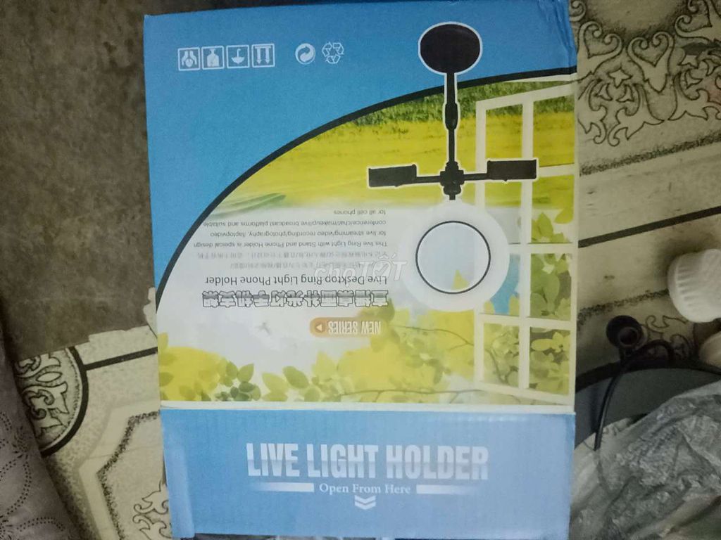 Đèn livestream Trắng Nhựa Mới. Mua bán Đèn tại Quận 8 Tp Hồ Chí Minh được đăng bởi Nguyễn Văn Cường hình 1