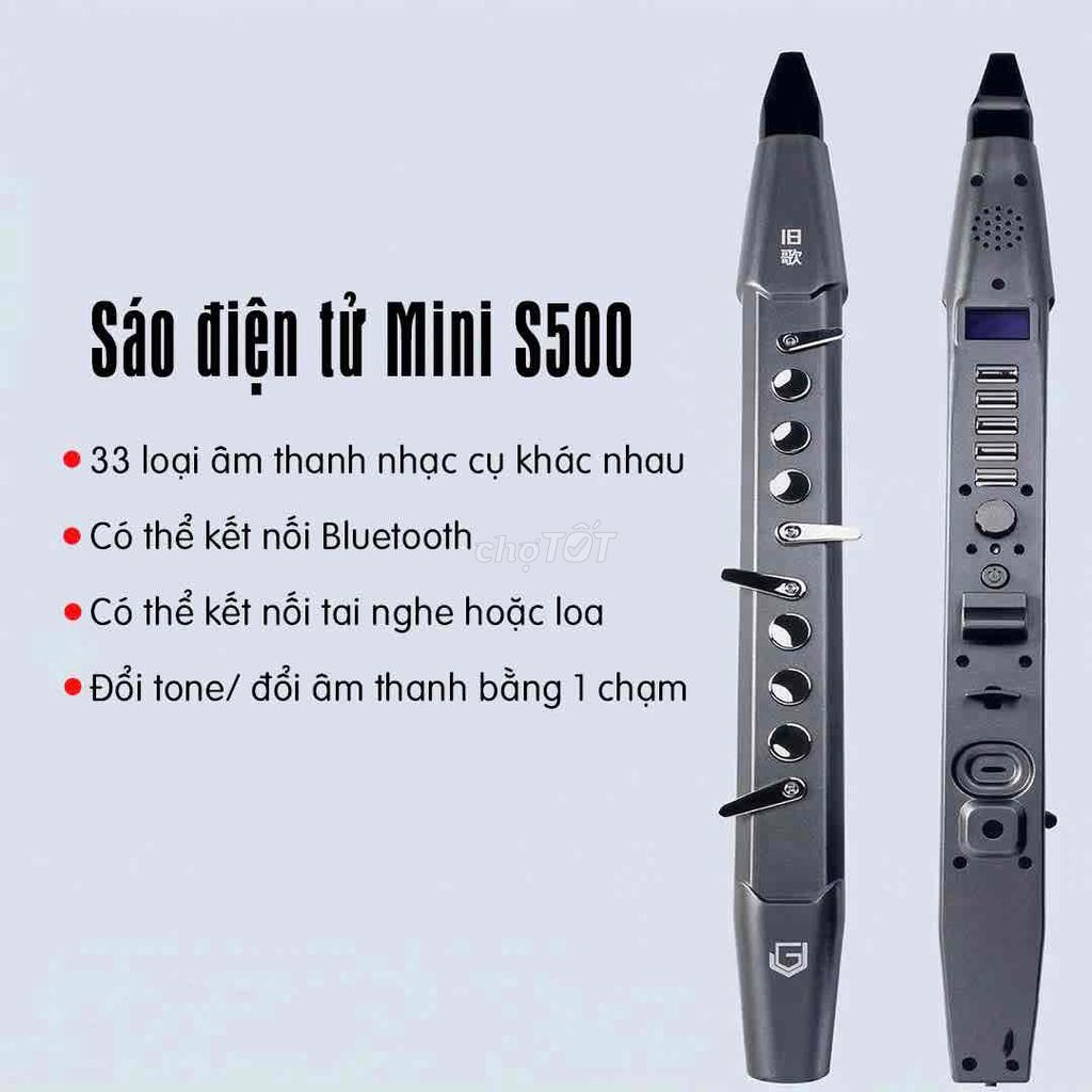 Sáo điện tử S500. Mua bán Nhạc cụ tại Huyện Hoài Đức Hà Nội được đăng bởi Mạnh Đức Nguyễn hình 1