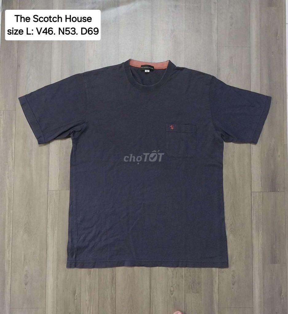 Áo thun The Scotch House 100% Cotton size L. Mua bán Quần áo tại Quận Tân Bình Tp Hồ Chí Minh được đăng bởi Sala Shop hình 1