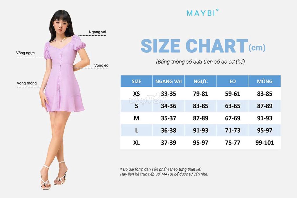 Đầm thiết kế phong cách Paris Maybi. Mua bán Quần áo tại Thành phố Mỹ Tho Tiền Giang được đăng bởi ShopHangxachtay hình 5