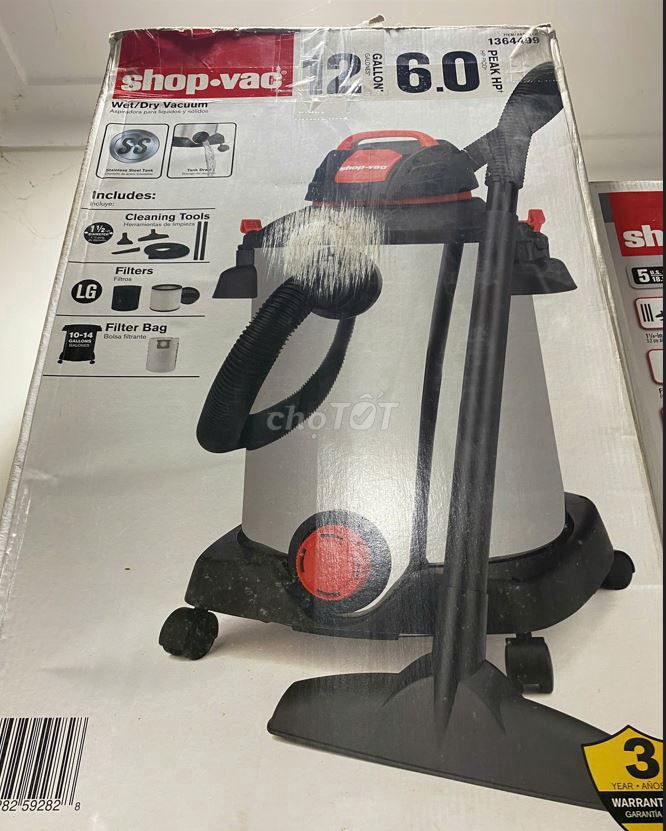 Máy hút bụi Shop-Vac công nghiệp 6 ngựa 1tr8. Mua bán Thiết bị vệ sinh, nhà tắm tại Thành phố Biên Hòa Đồng Nai được đăng bởi Thanh lý lô hình 1