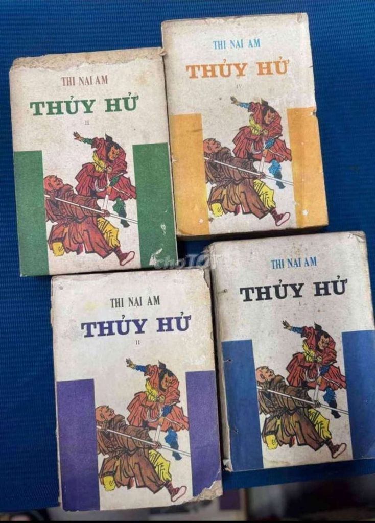 Thủy Hử bộ 4 tập (tặng kèm Đông Chu)