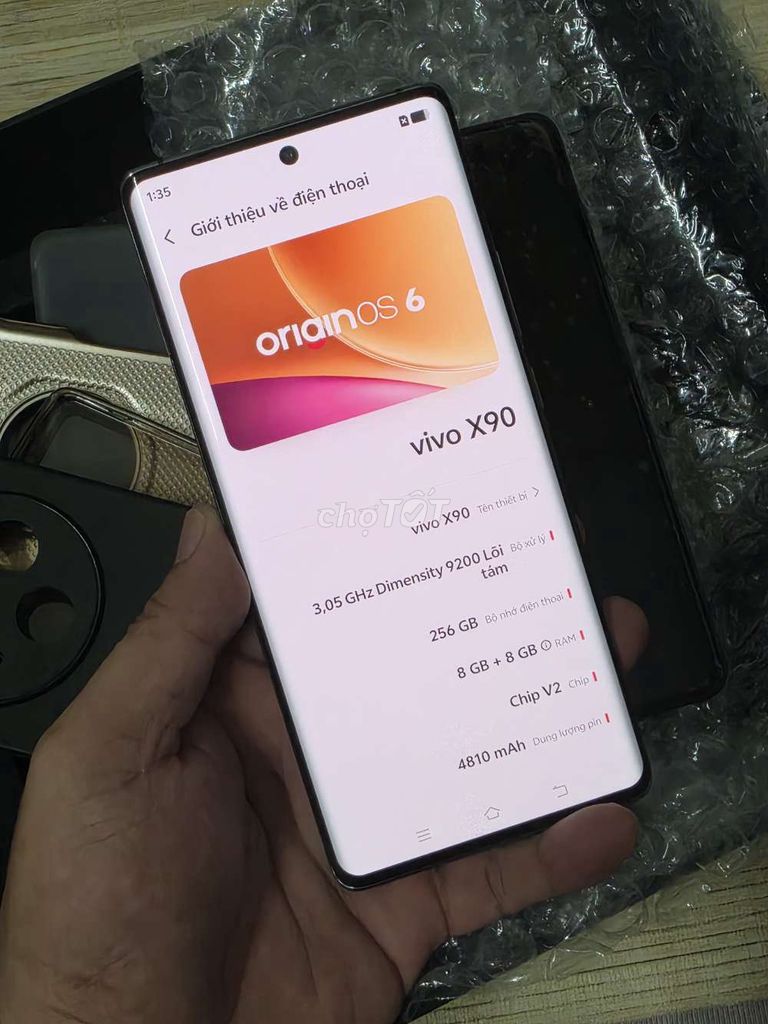 Vivo X90 Dimensity 9200 256GB Đỏ. Mua bán Điện thoại tại Quận Nam Từ Liêm Hà Nội được đăng bởi TẠP HÓA ĐIỆN THỌAI TÀU hình 1