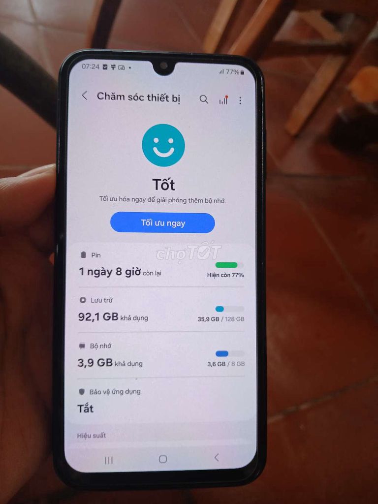 Samsung A15 128GB Đen 8GB. Mua bán Điện thoại tại Huyện Lộc Ninh Bình Phước được đăng bởi Nguyen văn thịnh hình 1