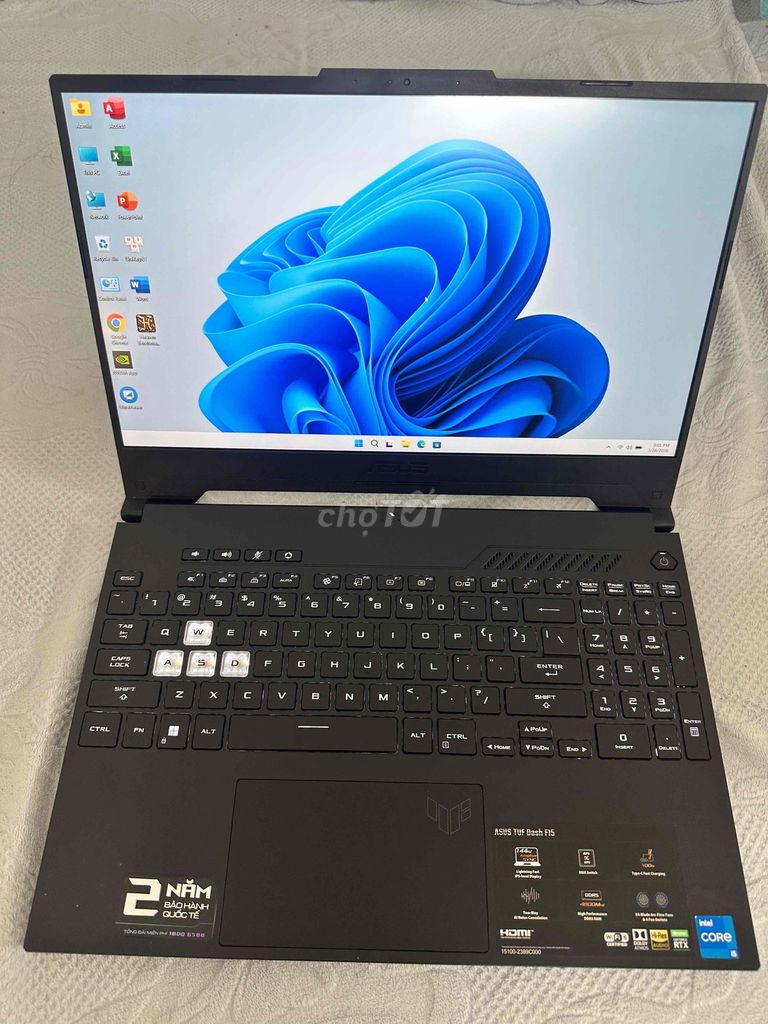 Asus TUF Dash F15 i5-12450H 15.6 inch 16GB/512GB. Mua bán Laptop tại Quận Long Biên Hà Nội được đăng bởi quang huy  hình 1