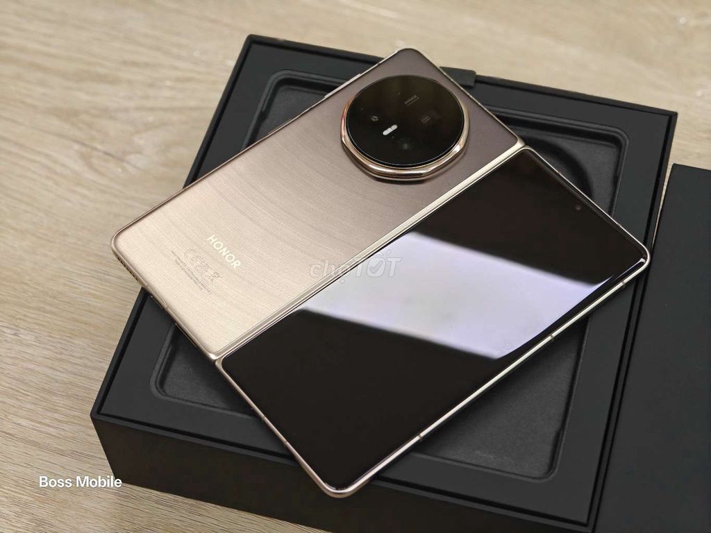 Honor Magic V5 512GB Vàng chính hãng đẹp như mới. Mua bán Điện thoại tại Quận Hai Bà Trưng Hà Nội được đăng bởi Boss Mobile hình 1