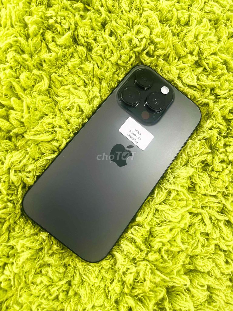 Apple iPhone 16 Pro 256GB Đen. Mua bán Điện thoại tại Quận Ngô Quyền Hải Phòng được đăng bởi lê thanh thuỷ hình 1