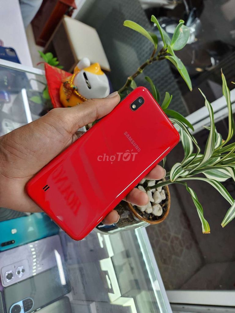 Samsung A10 32GB Đỏ (bh 1 tháng)2 sim. Mua bán Điện thoại tại Quận Ninh Kiều Cần Thơ được đăng bởi Huy hình 1