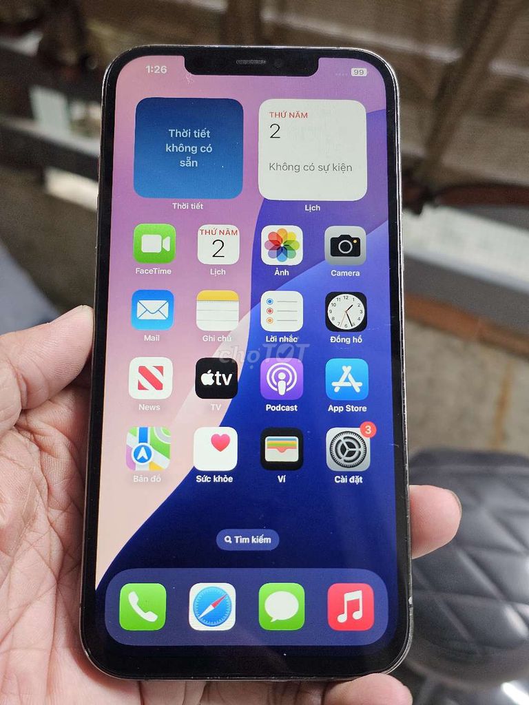 iPhone 12 Pro Max 128GB LLA mỹ lướt web treo game . Mua bán Điện thoại tại Quận 8 Tp Hồ Chí Minh được đăng bởi Thiên Hòa mobile  hình 1
