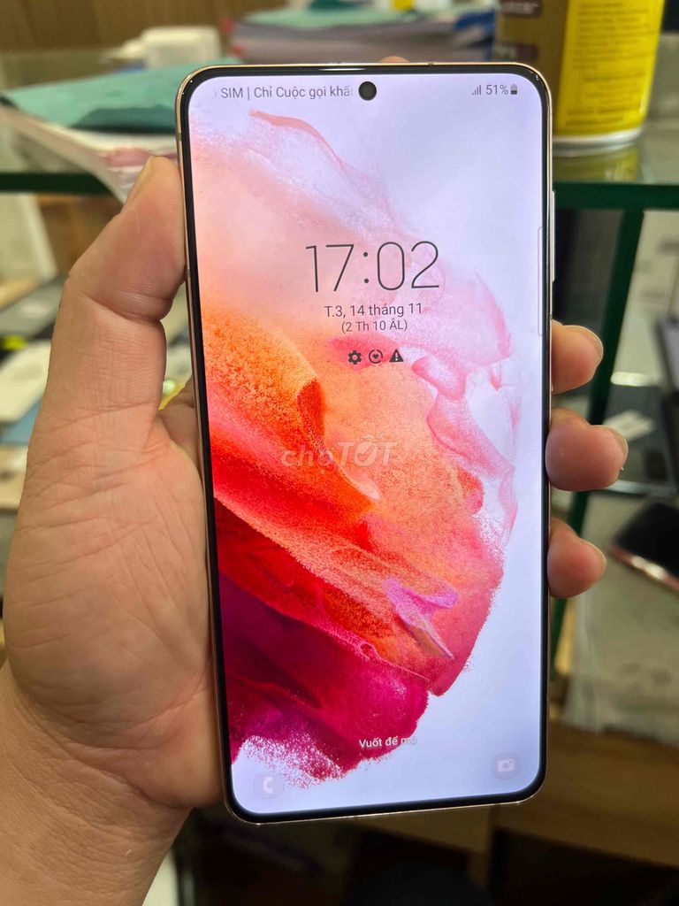 Samsung S21 Plus 5G 8/128gb VN zin đẹp