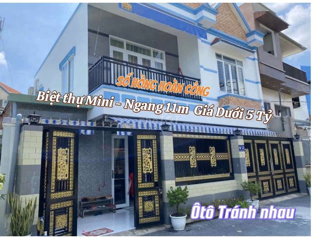 BIỆT THỰ MINI LÊ VĂN LƯƠNG -  GIÁ: 4 ,9 TỶ  - 110M2 Ô TÔ TRÁNH NHAU