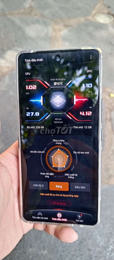 ROG Phone 9 256GB Đen. Mua bán Điện thoại tại Thành phố Thủ Đức Tp Hồ Chí Minh được đăng bởi Tông hình 1