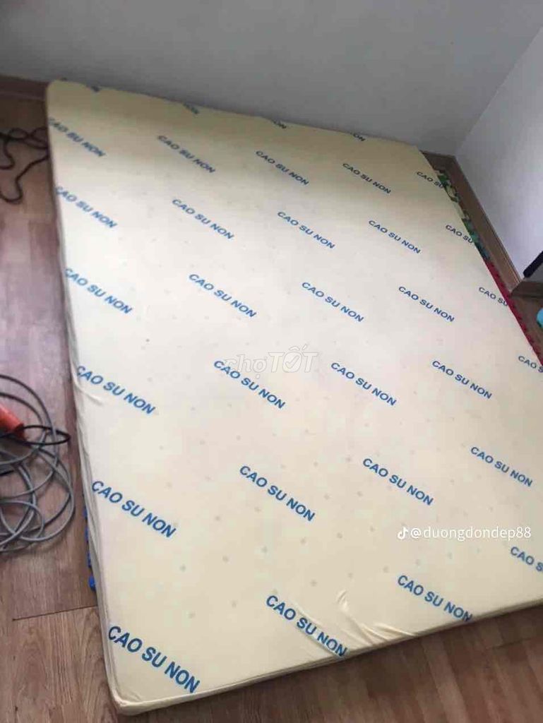 Đệm cao su non 1m8 x 2m Đã qua sử dụng. Mua bán Giường, chăn ga gối nệm tại Thành phố Thủ Đức Tp Hồ Chí Minh được đăng bởi Doan Long anh Phi hình 1