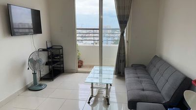 Chung cư Khang Gia, Phan Huy Ích, GV: 80m2, 2p ngủ, full NT, 7,5tr/th