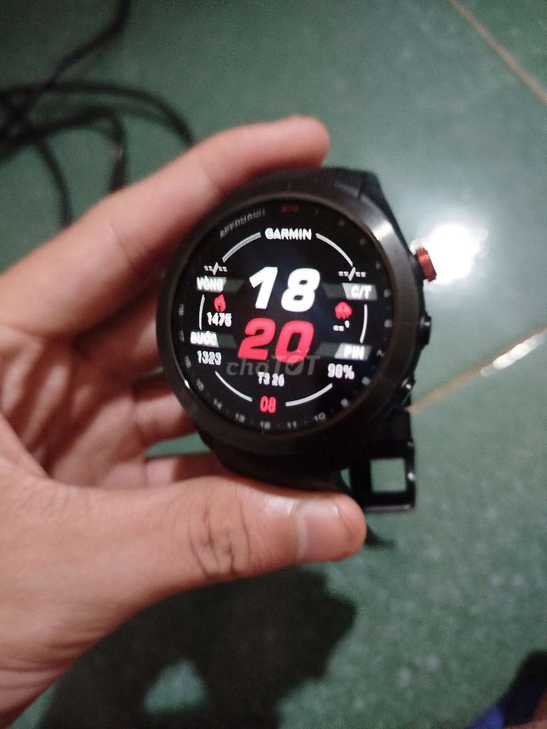 Garmin Approach S70 47mm Đen. Mua bán Thiết bị đeo thông minh tại Huyện Hòa Vang Đà Nẵng được đăng bởi Nguyễn Chít hình 1