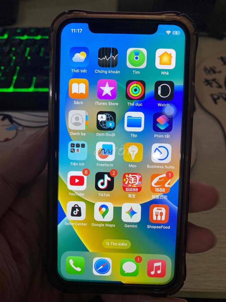 Apple iPhone X Đen Đã sử dụng. Mua bán Điện thoại tại Quận Ba Đình Hà Nội được đăng bởi Xa Bảo Sơn hình 1