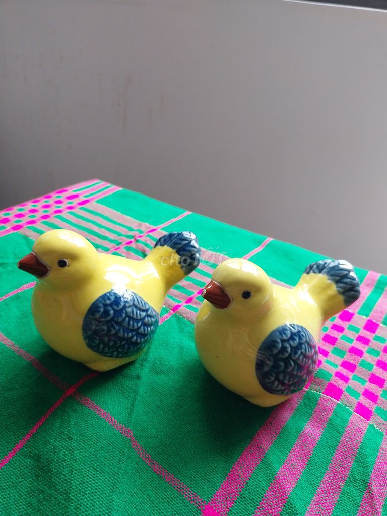 Đồ trang trí Đôi Chim sẻ Sứ. Mua bán Cây cảnh, đồ trang trí tại Quận Ba Đình Hà Nội được đăng bởi Trà My hình 1