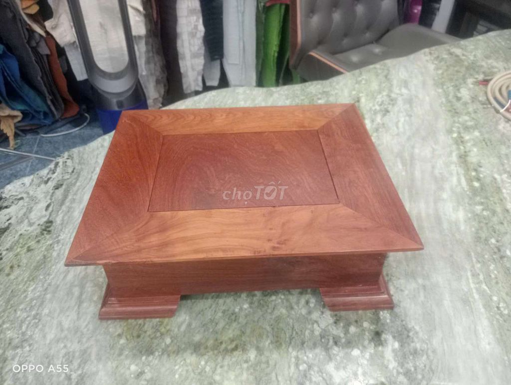 Đế kê chậu cây Gỗ Nâu đỏ Mộc mạc. Mua bán Cây cảnh, đồ trang trí tại Quận Bình Tân Tp Hồ Chí Minh được đăng bởi Lâm hình 1