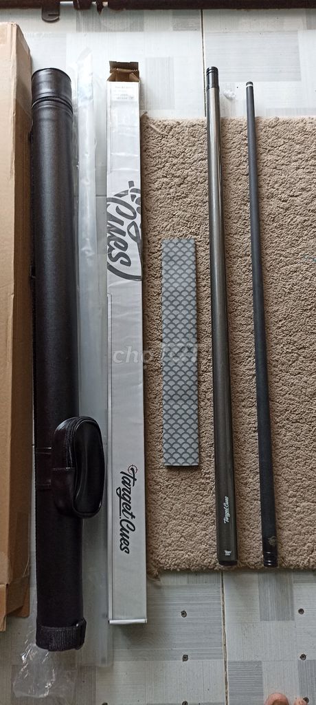 Cơ bida Target Cues 3c carbon. Mua bán Đồ thể thao, Dã ngoại tại Huyện Nhà Bè Tp Hồ Chí Minh được đăng bởi Võ Thị Lan Hương hình 1