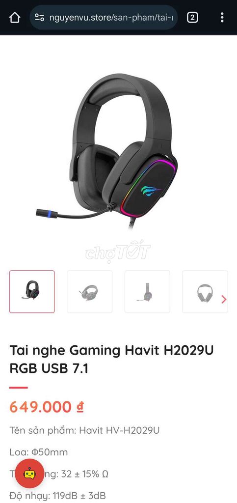 3 món Gear gaming mua gần 2tr thanh lý rẻ