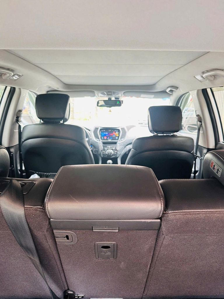 Hyundai Santa Fe 2015 2.4 Trắng 120000 km. Mua bán Ô tô tại Quận Hà Đông Hà Nội được đăng bởi vinhhb hình 7