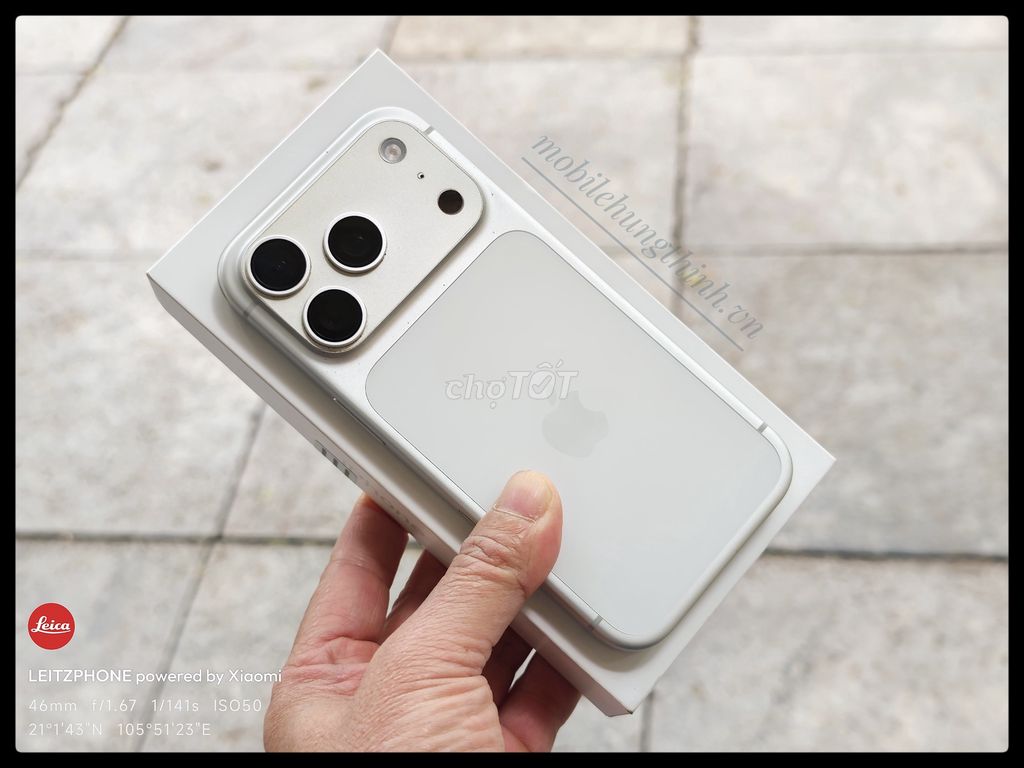 Apple iPhone 17 Pro 256GB chính hãng full box . Mua bán Điện thoại tại Quận Hoàng Mai Hà Nội được đăng bởi mobilehungthinh hình 1