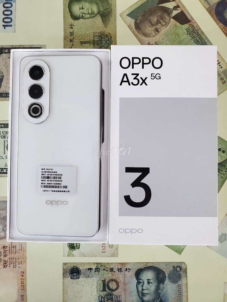 OPPO A3x 5G Mới 100% bản nội địa