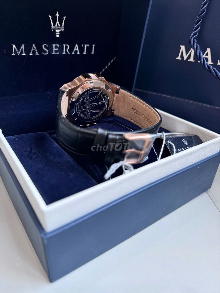Đồng hồ MASERATI R8821108039 Potenza 42mm dây da .