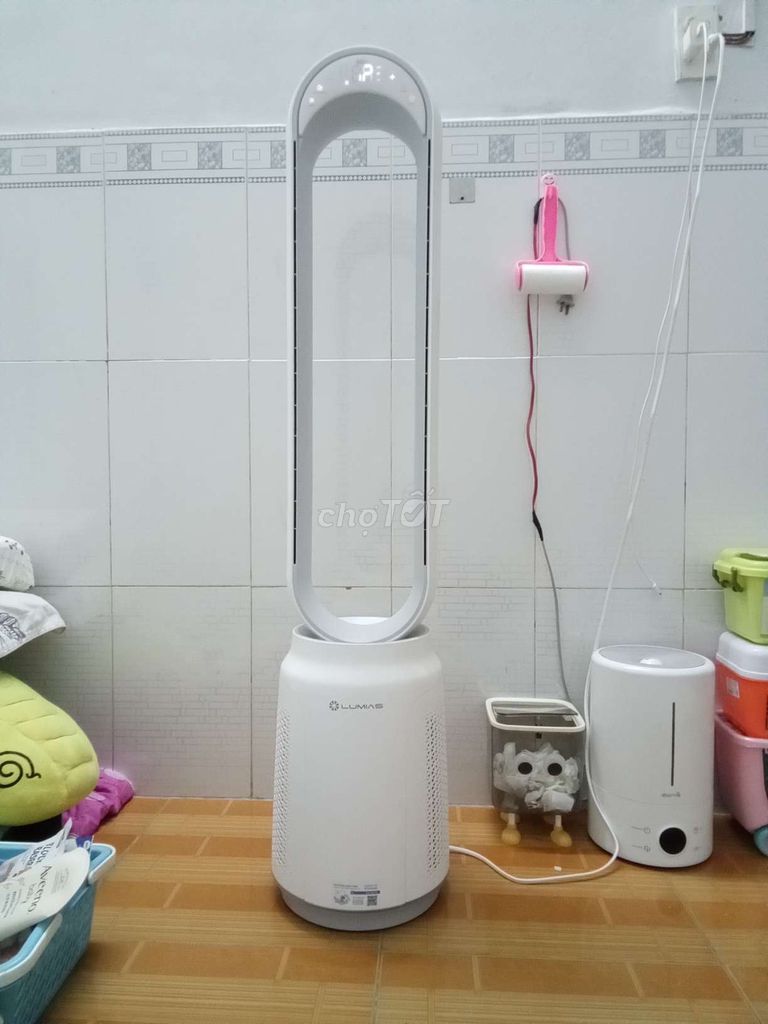Quạt không cánh Lumias T08 Pro Xám trắng. Mua bán Quạt tại Huyện Bình Chánh Tp Hồ Chí Minh được đăng bởi Hứa Tấn Đạt hình 1