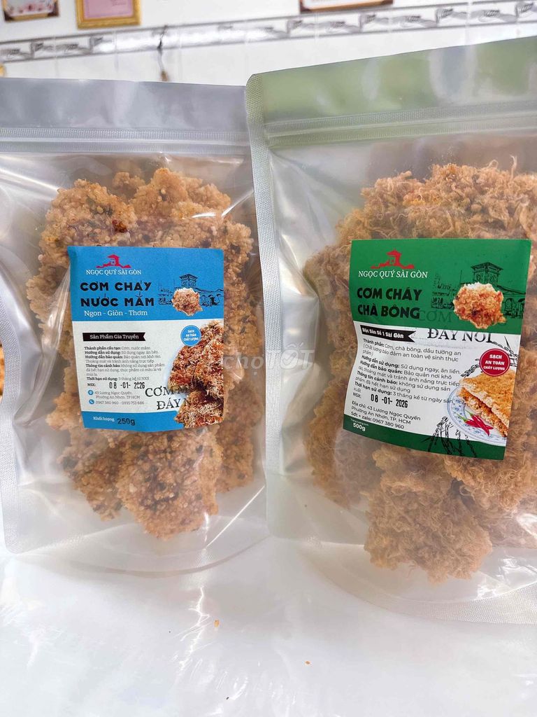 Cơm Cháy Chà Bông Ngọc Quý Sài Gòn. Mua bán Đồ ăn, thực phẩm và các loại khác tại Quận Gò Vấp Tp Hồ Chí Minh được đăng bởi Diệp Ngọc Quý hình 1