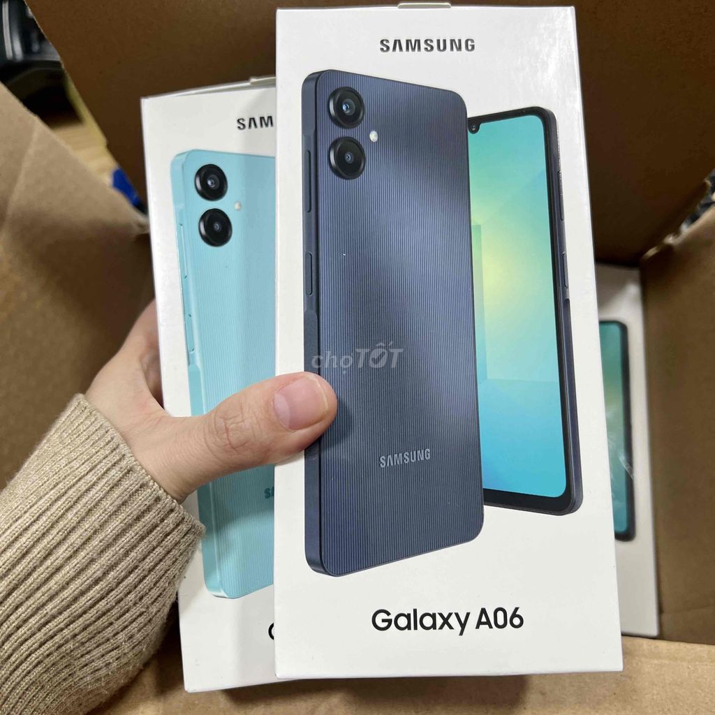 Galaxy A06 chính hãng mới nguyên hộp 2 sim