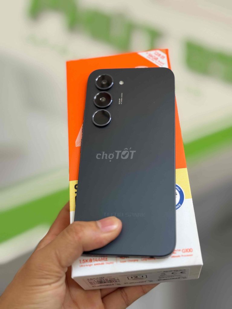 TECNO SPARK 40 PRO 8GB/128GB Đen. Mua bán Điện thoại tại Thành phố Buôn Ma Thuột Đắk Lắk được đăng bởi Cầm Đồ PHÚT 89  hình 1
