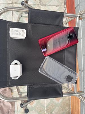 Huawei Mate 20 Pro 8/128 đỏ đủ sạc 40w ốp dán COD