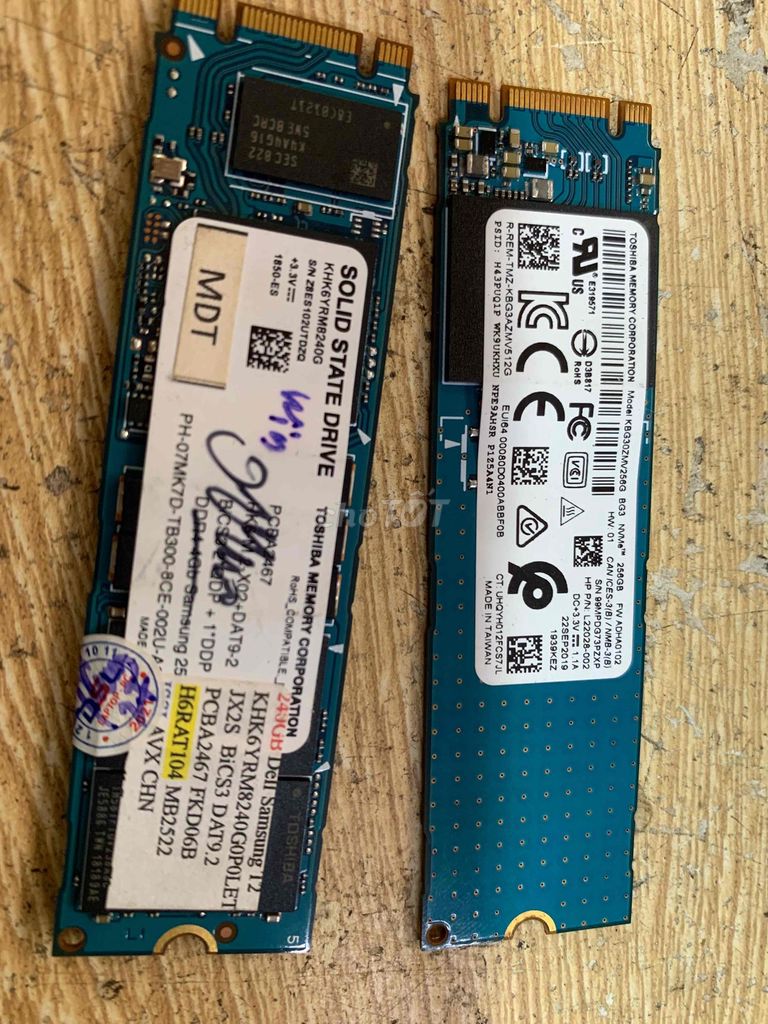Ổ cứng SSD Toshiba 256GB Lỗi. Mua bán Linh kiện (RAM, Card...) tại Quận Thanh Xuân Hà Nội được đăng bởi Nguyễn Anh Tuấn hình 1