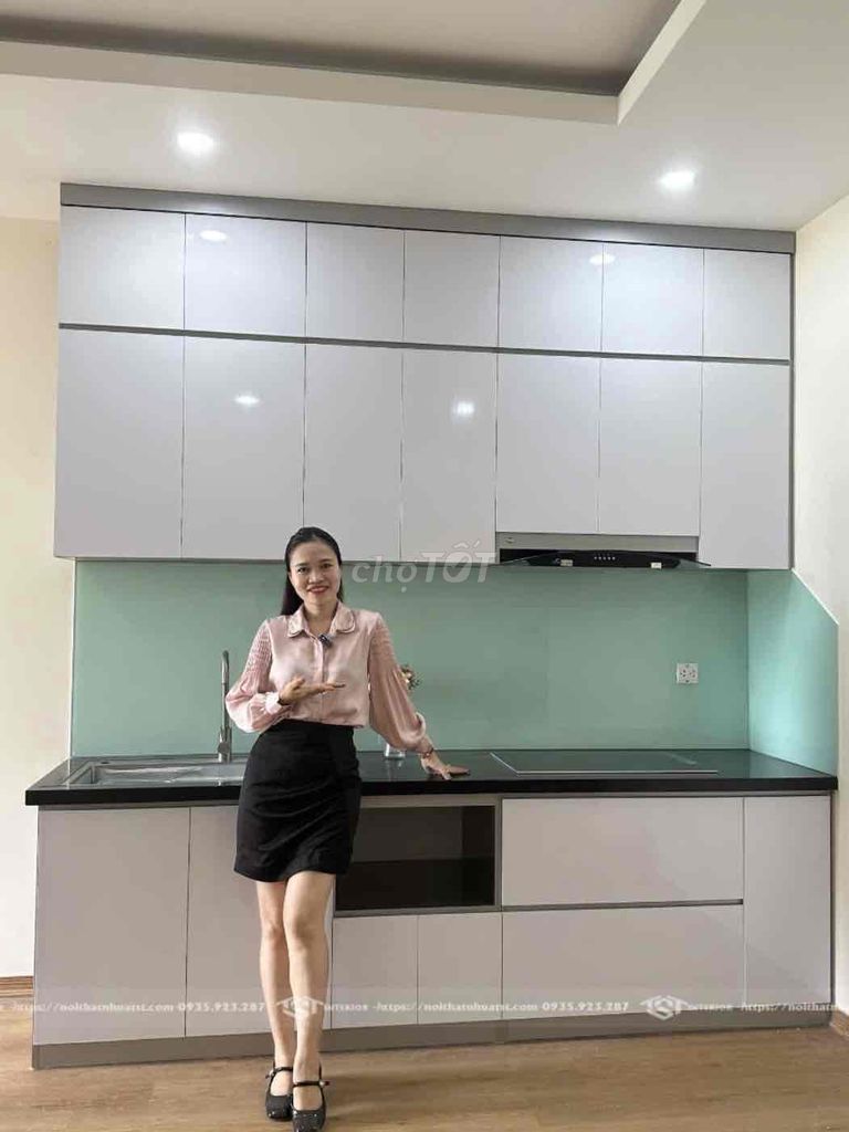 Thiết kế bếp chung cư tiện nghi nhưng giá mềm. Dịch vụ tại Quận Thanh Khê Đà Nẵng được đăng bởi Nội thất bếp trọn gói TST  hình 1