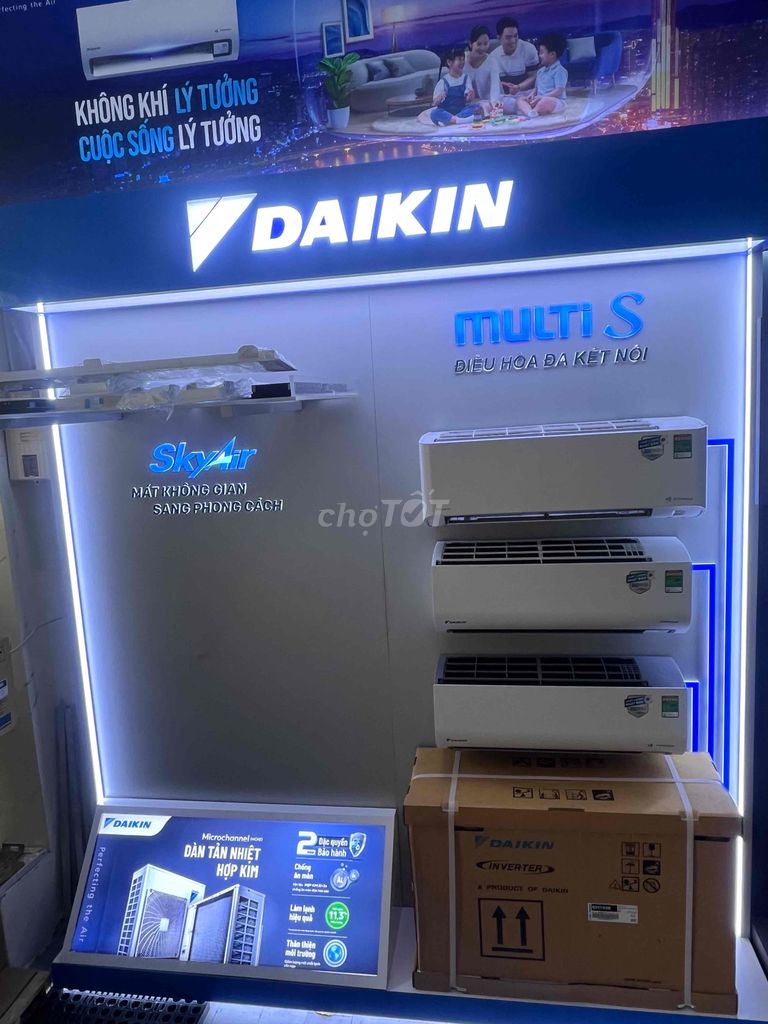 Combo Daikin Multi S inverter 1 nóng/ 3 lạnh. Mua bán Máy lạnh, điều hoà tại Quận 7 Tp Hồ Chí Minh được đăng bởi ĐIỆN MÁY NGUYỄN LINH hình 7