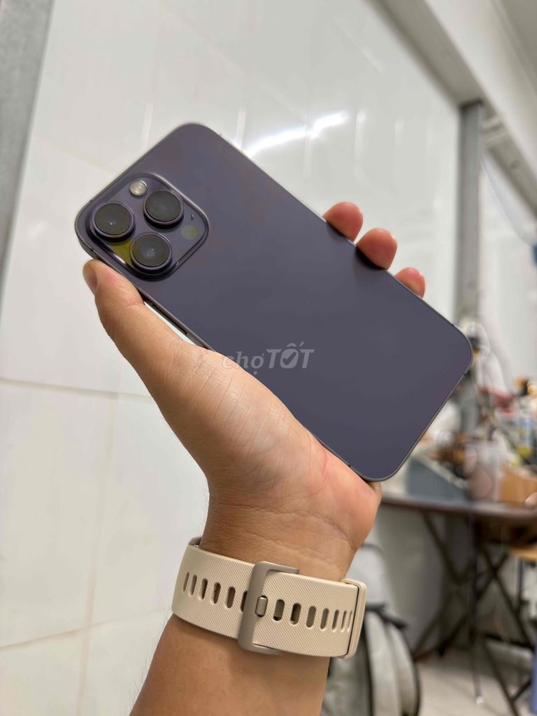 Apple iPhone 14 Pro Max 256GB Tím Đã thay pin. Mua bán Điện thoại tại Thành phố Cà Mau Cà Mau được đăng bởi Minh ThiệnMobile Tân Thành hình 1