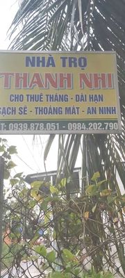 NHÀ TRỌ THANH NHI. Cho thuê phòng trọ tại Huyện Thoại Sơn An Giang được đăng bởi Thanh
