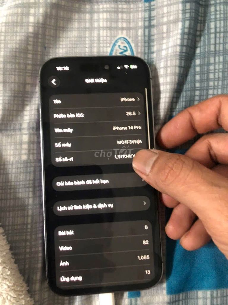 Apple iPhone 14 Pro 256GB Tím. Mua bán Điện thoại tại Quận Bình Tân Tp Hồ Chí Minh được đăng bởi Hội Đồ Điện Tử hình 1