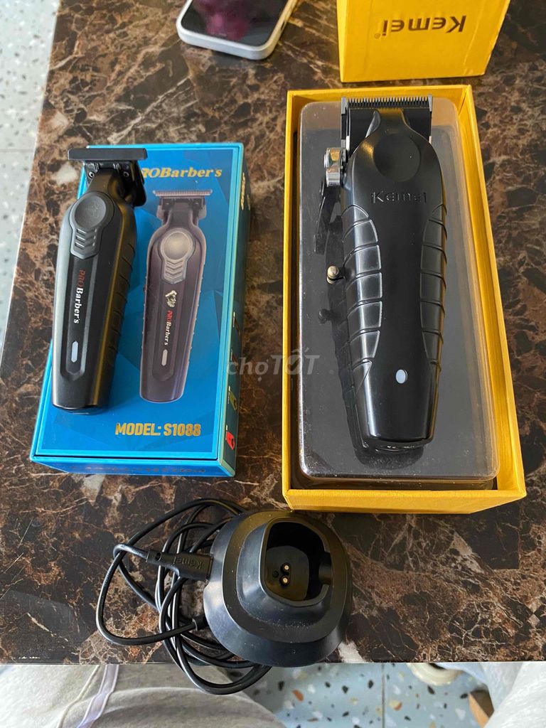 Tông đơ Kemei S1088 Đen. Mua bán Nội thất, đồ gia dụng khác tại Quận 8 Tp Hồ Chí Minh được đăng bởi Minh Kha hình 1