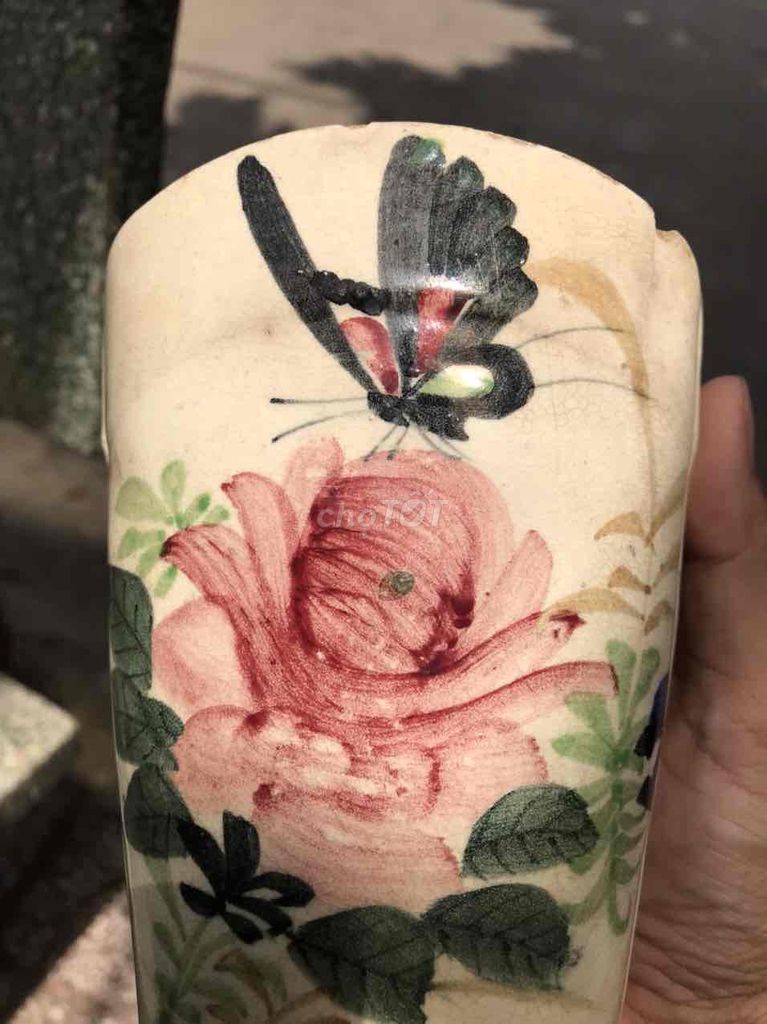 ống đựng đũa lái thiêu màu. Mua bán Đồ sưu tầm, đồ cổ tại Thành phố Dĩ An Bình Dương được đăng bởi Thanh hình 1