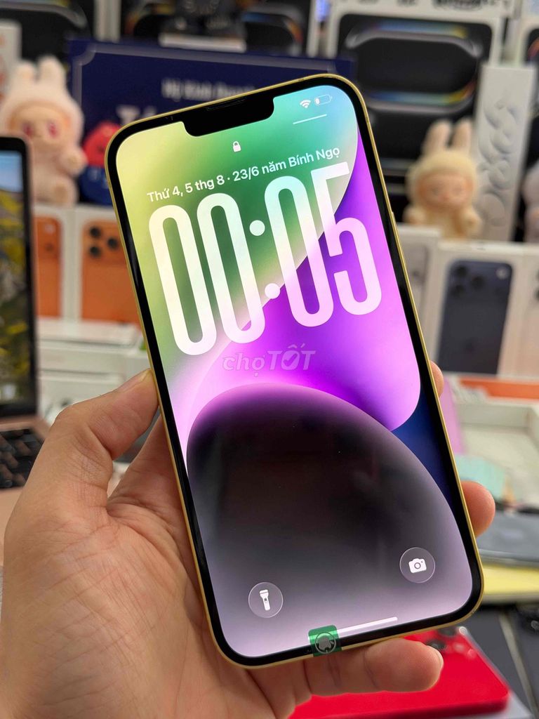 iPhone 14 Plus 128GB Vàng LL/a Pin 83 Zin Áp Đẹp. Mua bán Điện thoại tại Thành phố Thủ Đức Tp Hồ Chí Minh được đăng bởi Táo Uy Tín Chuyên Cung Cấp Sỉ Và Lẻ Tuyển Công Tác Viên hình 1