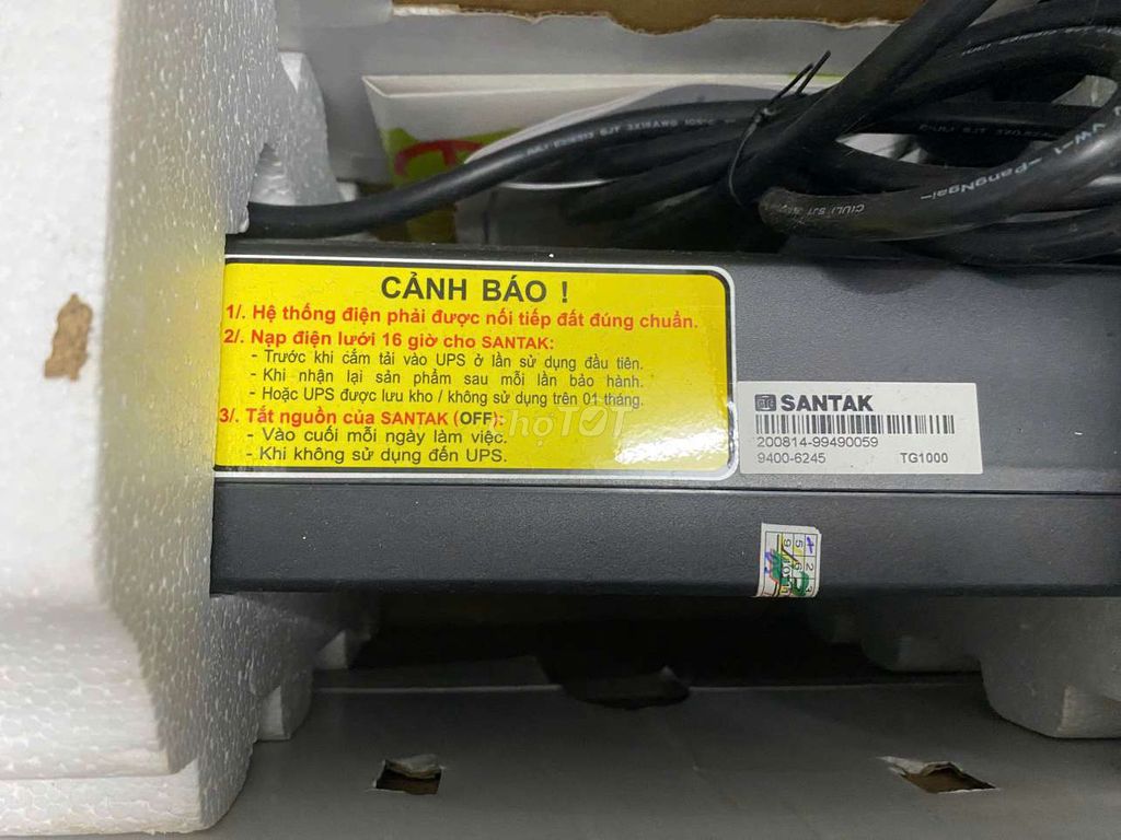 Bộ lưu điện Santak TG1000 1000VA. Mua bán Phụ kiện (Màn hình, Chuột...) tại Huyện Xuân Trường Nam Định được đăng bởi Bui tuan hình 1