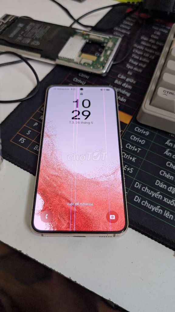 Samsung S22 Trắng bản Nhật 256G. Mua bán Điện thoại tại Quận Bắc Từ Liêm Hà Nội được đăng bởi Piter hình 1