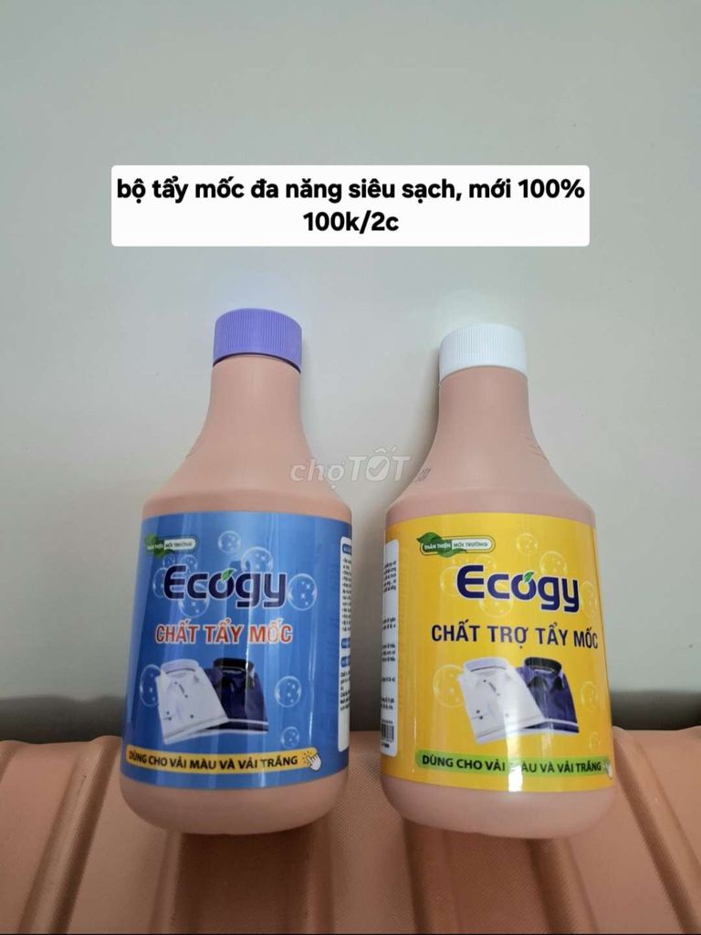 Ecogy Chất tẩy mốc Vải màu vải trắng Mới 100%. Mua bán Thiết bị vệ sinh, nhà tắm tại Quận Đống Đa Hà Nội được đăng bởi tappy hình 1
