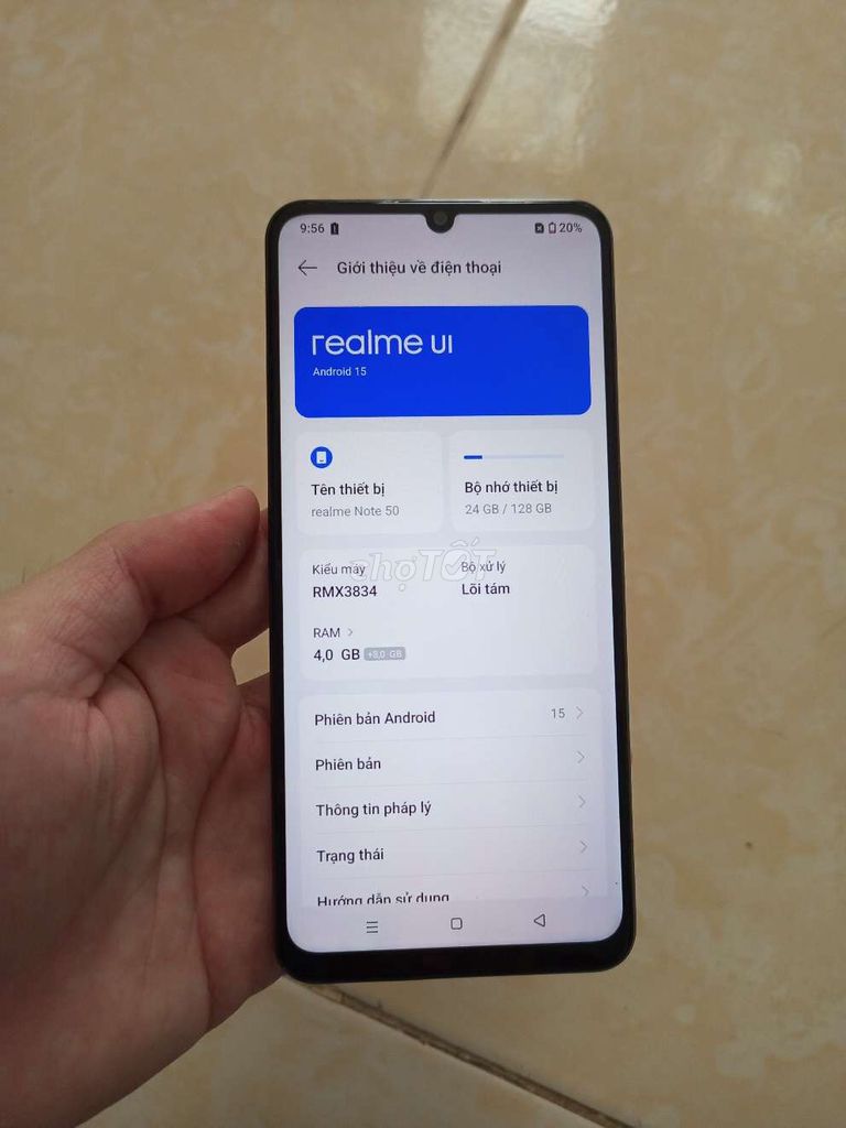 Realme Note 50 128GB Đen. Mua bán Điện thoại tại Quận 10 Tp Hồ Chí Minh được đăng bởi cường hình 1